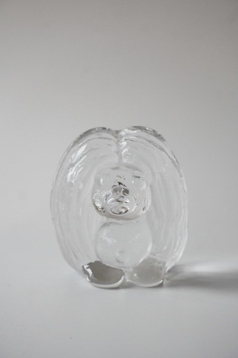 No.1-1 Bergdala Glasbruk社<br>ガラス オブジェ (M) <br>1960's , Sweden<br> bob's box - ヴィンテージ SHARK ATTACK