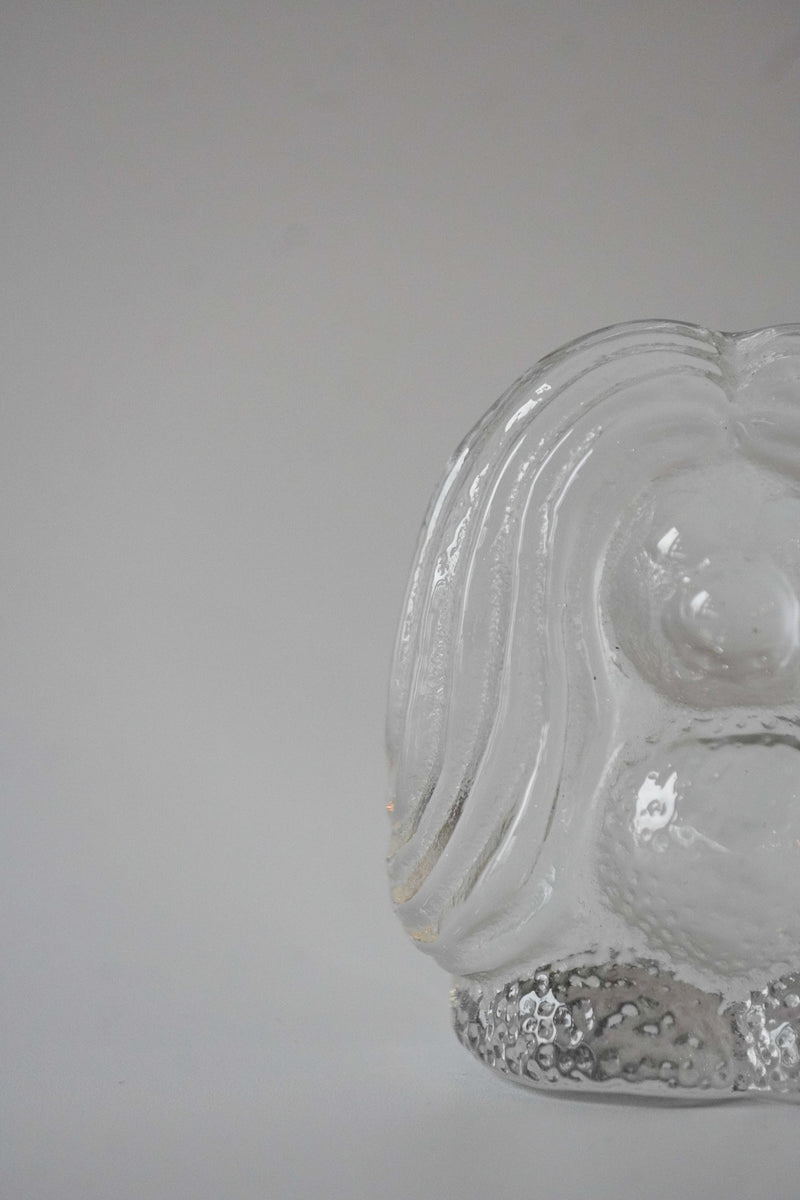 No.1-2 Bergdala Glasbruk社<br>ガラス オブジェ (M) <br>1960's , Sweden<br> bob's box - ヴィンテージ SHARK ATTACK