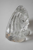 No.1-2 Bergdala Glasbruk社<br>ガラス オブジェ (M) <br>1960's , Sweden<br> bob's box - ヴィンテージ SHARK ATTACK