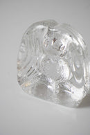 No.1-2 Bergdala Glasbruk社<br>ガラス オブジェ (M) <br>1960's , Sweden<br> bob's box - ヴィンテージ SHARK ATTACK