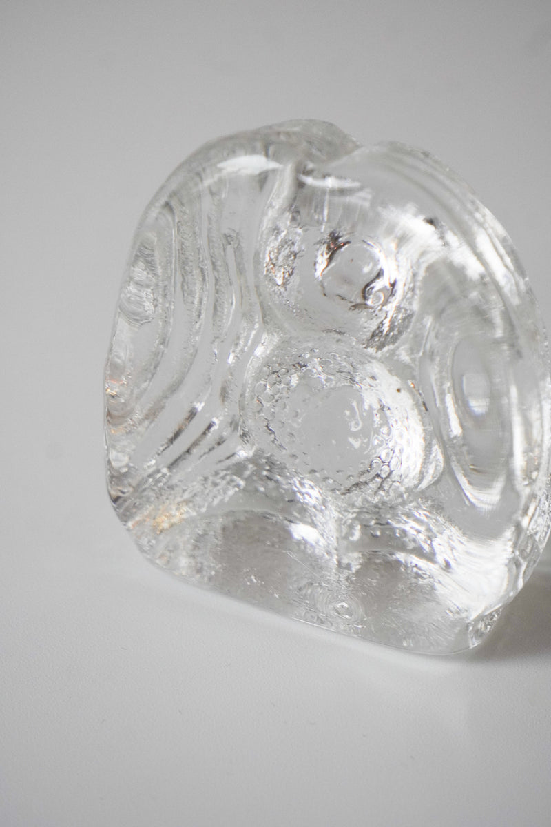 No.1-2 Bergdala Glasbruk社<br>ガラス オブジェ (M) <br>1960's , Sweden<br> bob's box - ヴィンテージ SHARK ATTACK