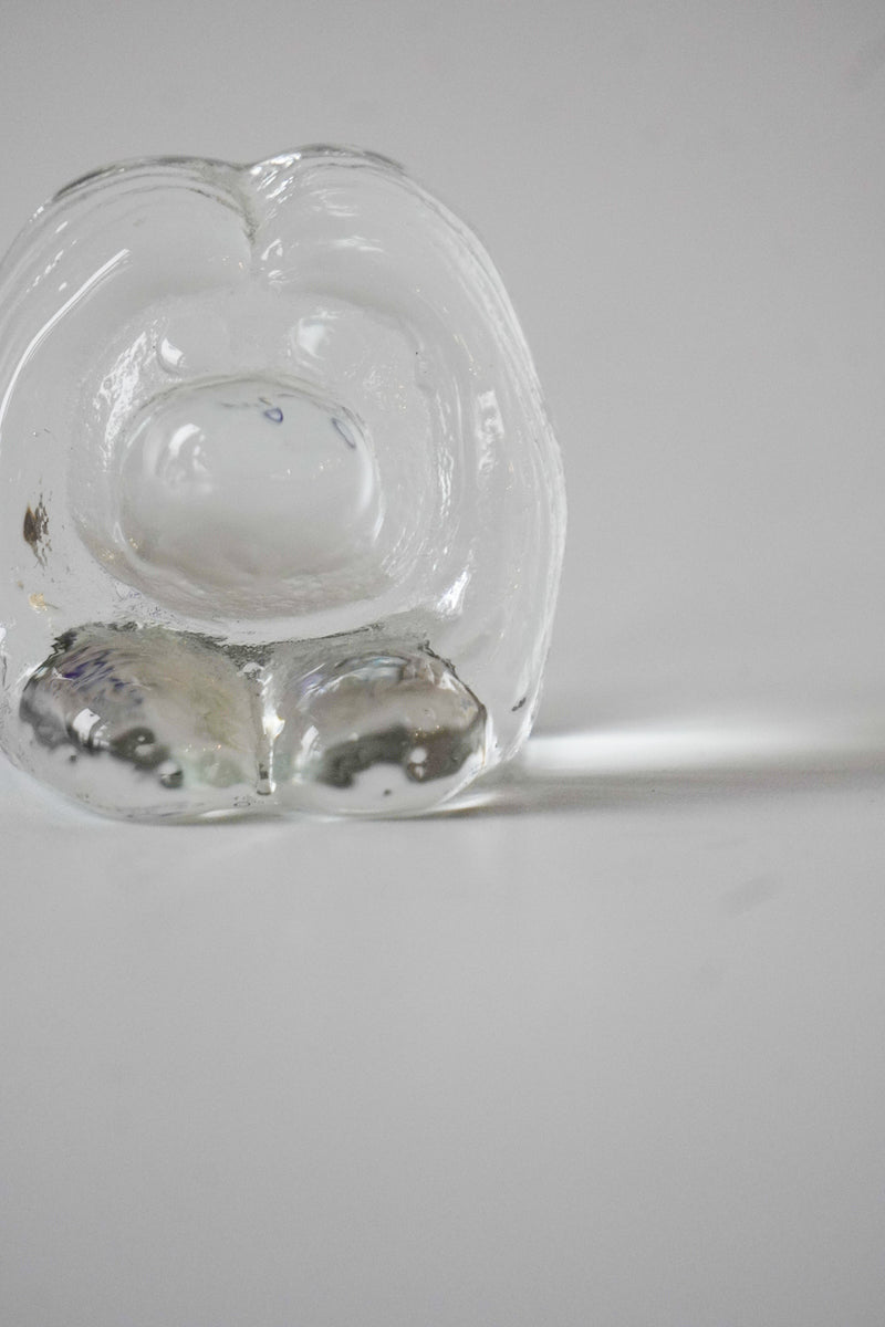 No.1-3 Bergdala Glasbruk社<br>ガラス オブジェ (S) <br>1960's , Sweden<br> bob's box - ヴィンテージ SHARK ATTACK