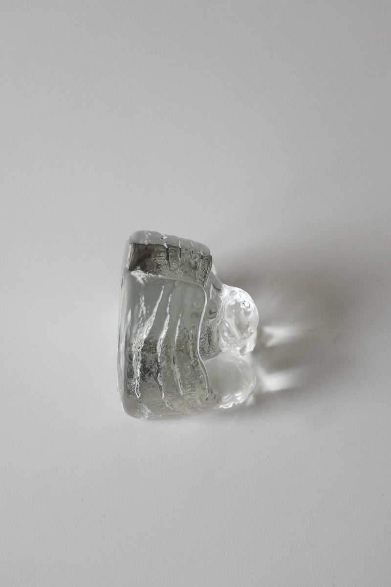 No.1-3 Bergdala Glasbruk社<br>ガラス オブジェ (S) <br>1960's , Sweden<br> bob's box - ヴィンテージ SHARK ATTACK