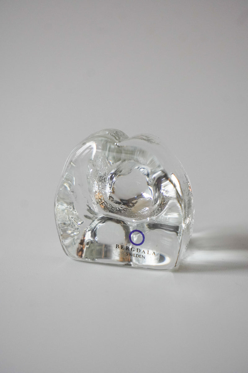 No.1-3 Bergdala Glasbruk社<br>ガラス オブジェ (S) <br>1960's , Sweden<br> bob's box - ヴィンテージ SHARK ATTACK