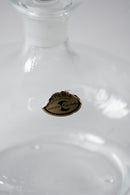 Bohemia Crystalite<br> ガラス デキャンタ<br>czech republic<br>bob's box - ヴィンテージ SHARK ATTACK