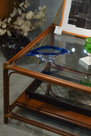 ガラストップ コーヒーテーブル<br>ヴィンテージ<br>大阪店 - ヴィンテージ SHARK ATTACK