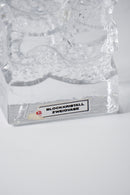 Kosta Boda社 Bertil Vallien <br>ガラスフラワーベース<br>Sweden<br>bob's box - ヴィンテージ SHARK ATTACK