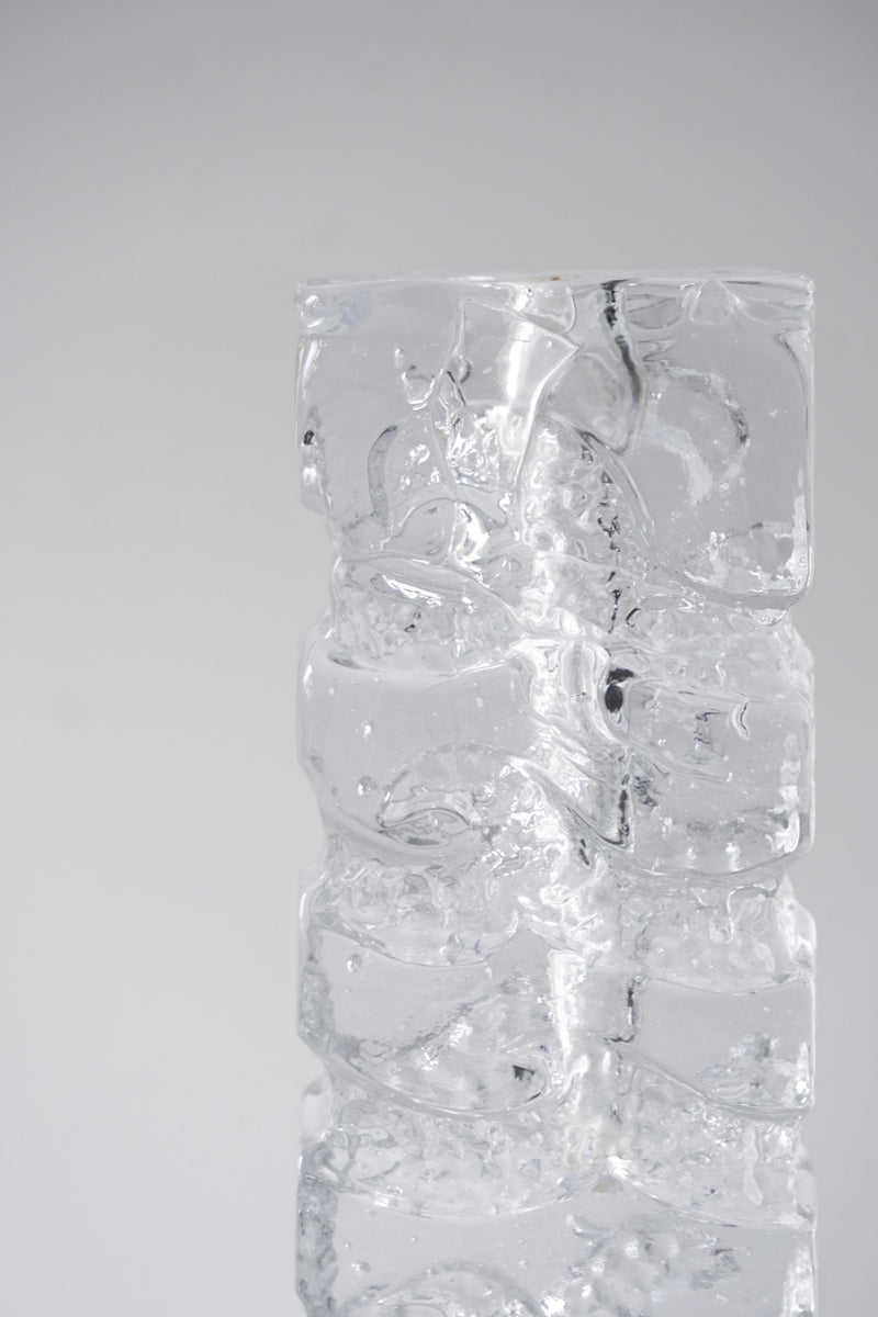 Kosta Boda社 Bertil Vallien <br>ガラスフラワーベース<br>Sweden<br>bob's box - ヴィンテージ SHARK ATTACK