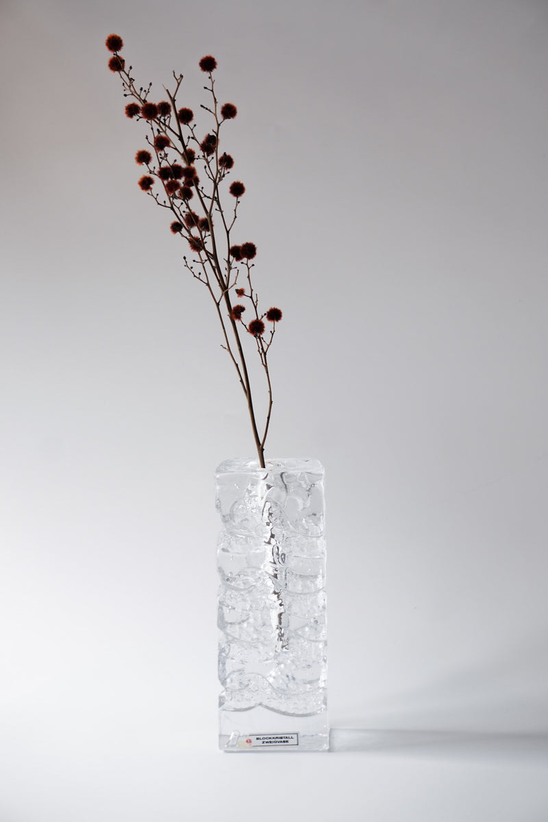 Kosta Boda社 Bertil Vallien <br>ガラスフラワーベース<br>Sweden<br>bob's box - ヴィンテージ SHARK ATTACK