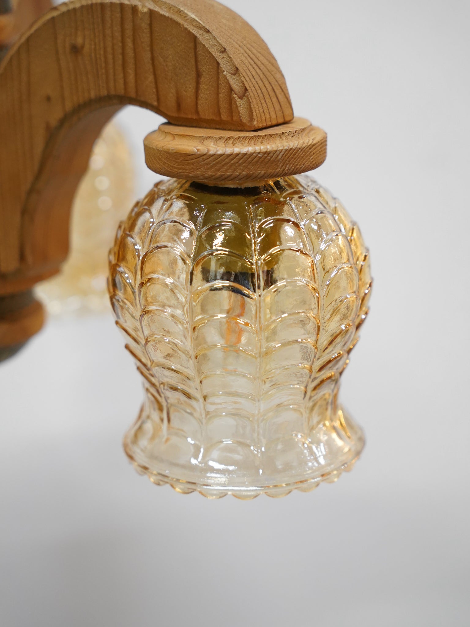 4灯シャンデリア - cerote antiques
