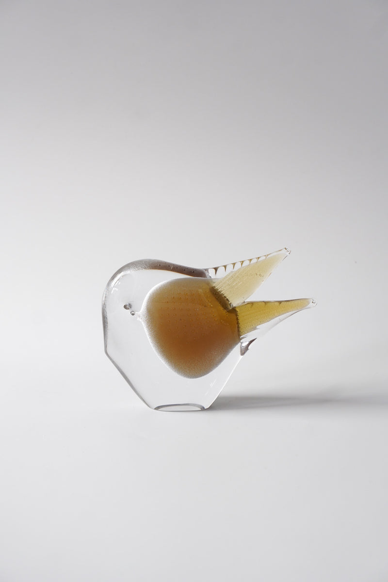 ガラス フィッシュオブジェ (M)<br>bob's box - ヴィンテージ SHARK ATTACK