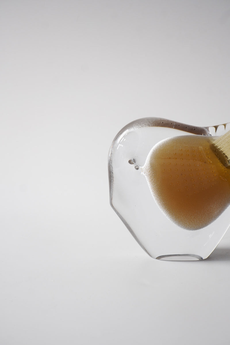 ガラス フィッシュオブジェ (M)<br>bob's box - ヴィンテージ SHARK ATTACK