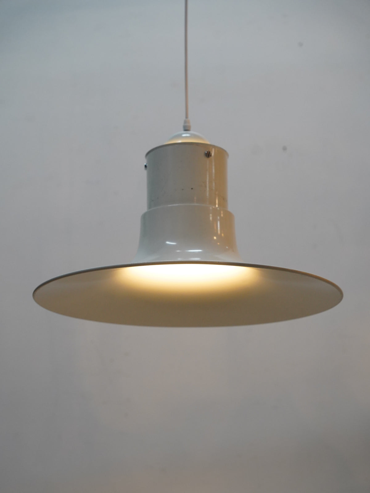 OLD IKEA , P.O.STRÖM - Sweden , 1970s - "Cyclone" ペンダントランプ