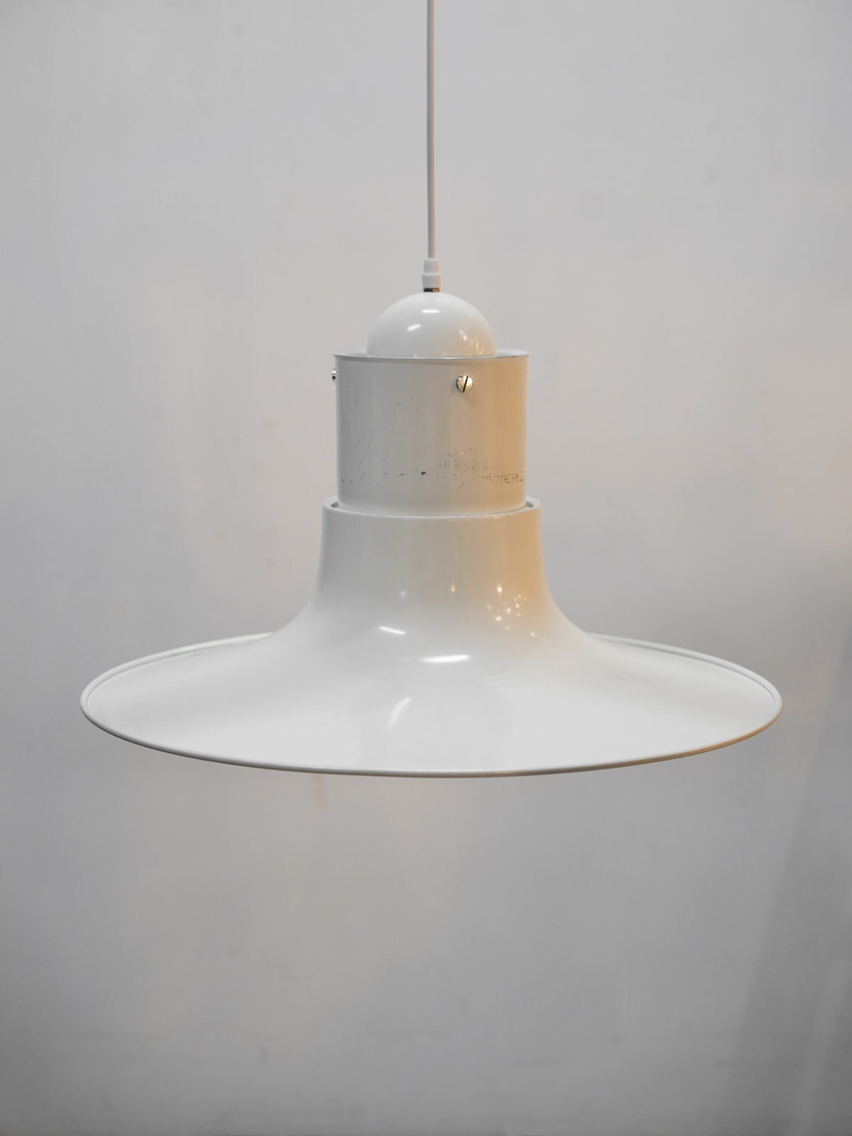 OLD IKEA , P.O.STRÖM - Sweden , 1970s - "Cyclone" ペンダントランプ