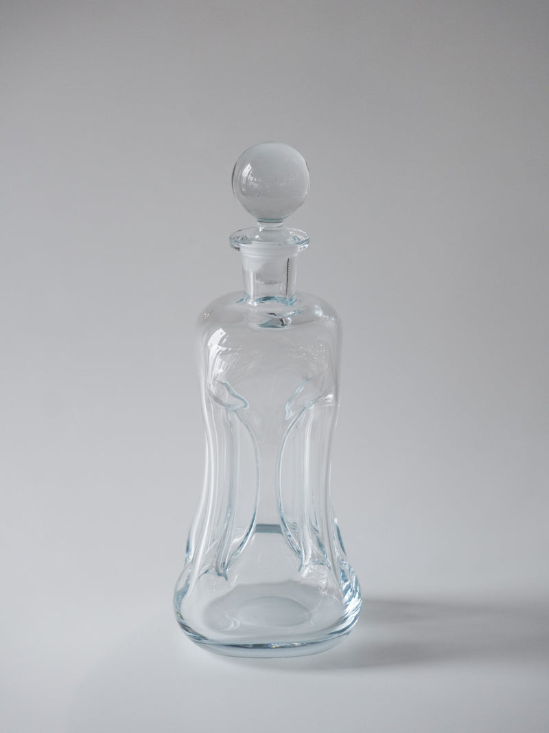 Holmegaard社 , Jocob E. Bang<br>ガラス デキャンタ <br>1960's , Denmark <br>bob's box - ヴィンテージ SHARK ATTACK