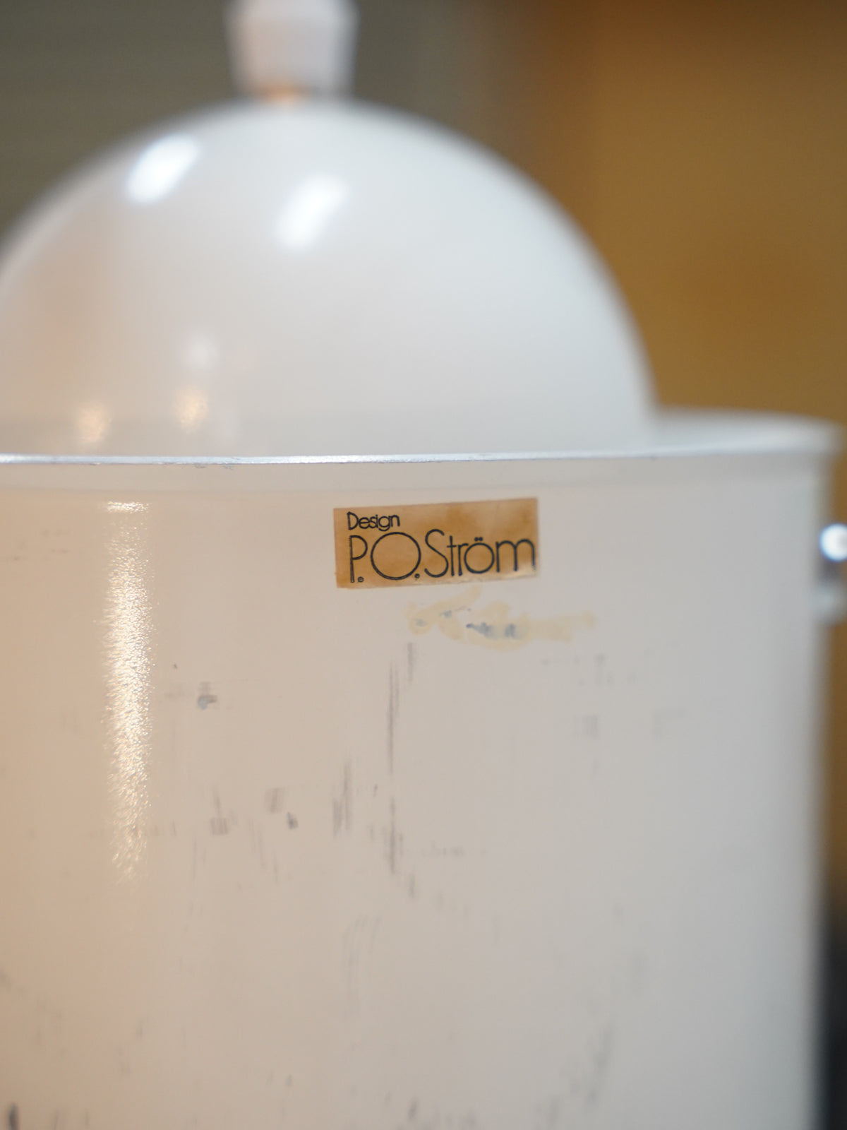 OLD IKEA , P.O.STRÖM - Sweden , 1970s - "Cyclone" ペンダントランプ