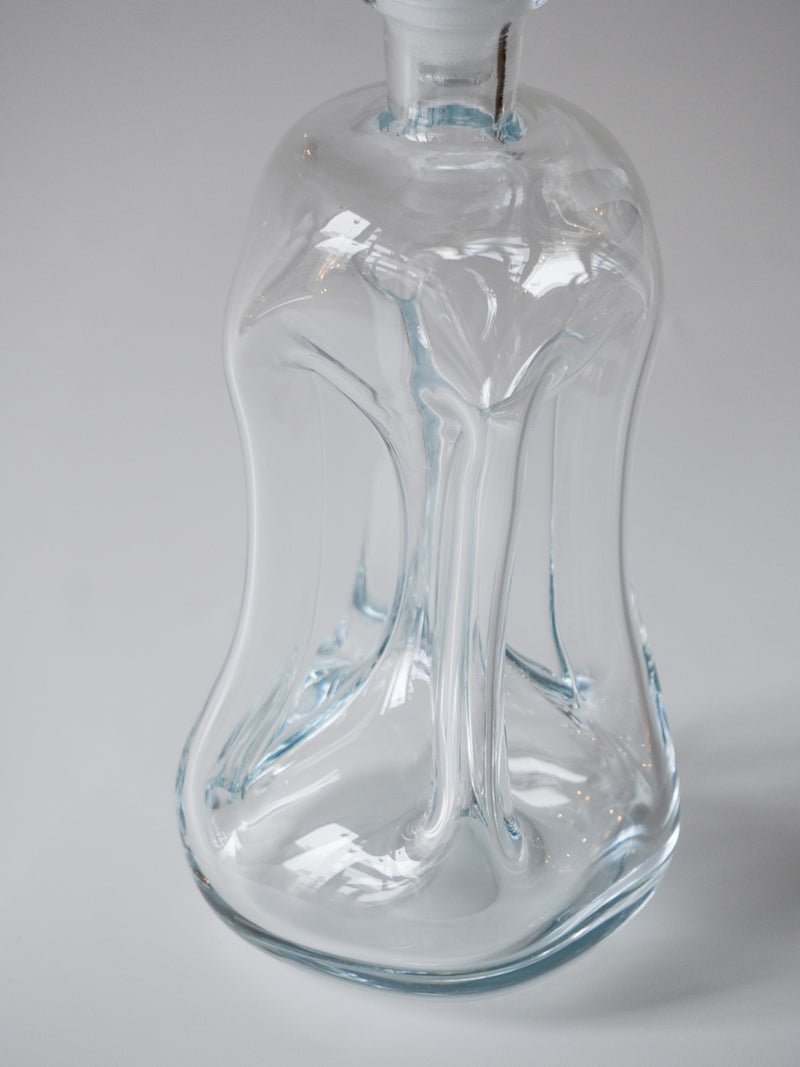 Holmegaard社 , Jocob E. Bang<br>ガラス デキャンタ <br>1960's , Denmark <br>bob's box - ヴィンテージ SHARK ATTACK