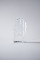 Lundgrens Gräfsnäs AB社<br>ガラス フィストオブジェ<br>Sweden<br>cerote antiques - ヴィンテージ SHARK ATTACK