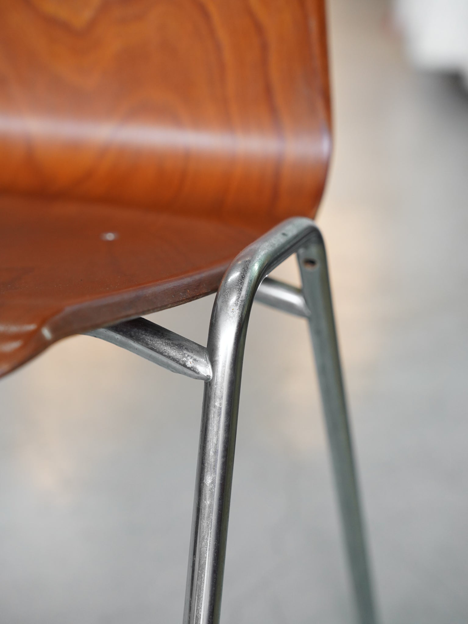 GALVANITAS - "Thur-Op-Seat" スタッキングチェア - 1960’s , Netherlands - 大和店 、cerote antiques