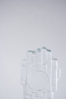 Lundgrens Gräfsnäs AB社<br>ガラス フィストオブジェ<br>Sweden<br>cerote antiques - ヴィンテージ SHARK ATTACK