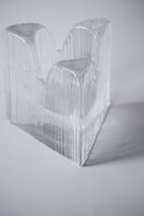 Kosta Boda社<br>キャンドルホルダー (S)<br>Sweden <br>bob's box - ヴィンテージ SHARK ATTACK