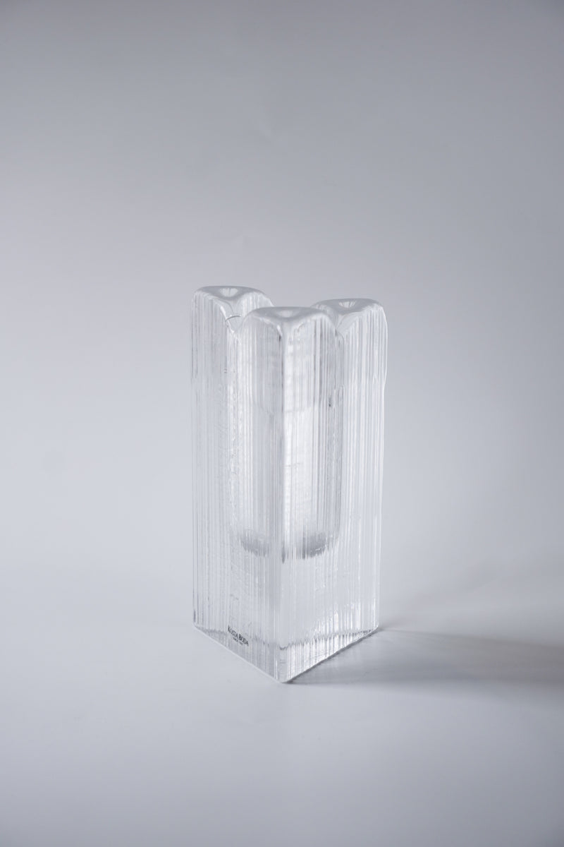 Kosta Boda社<br>ガラス フラワーベース<br>Sweden <br>bob's box - ヴィンテージ SHARK ATTACK