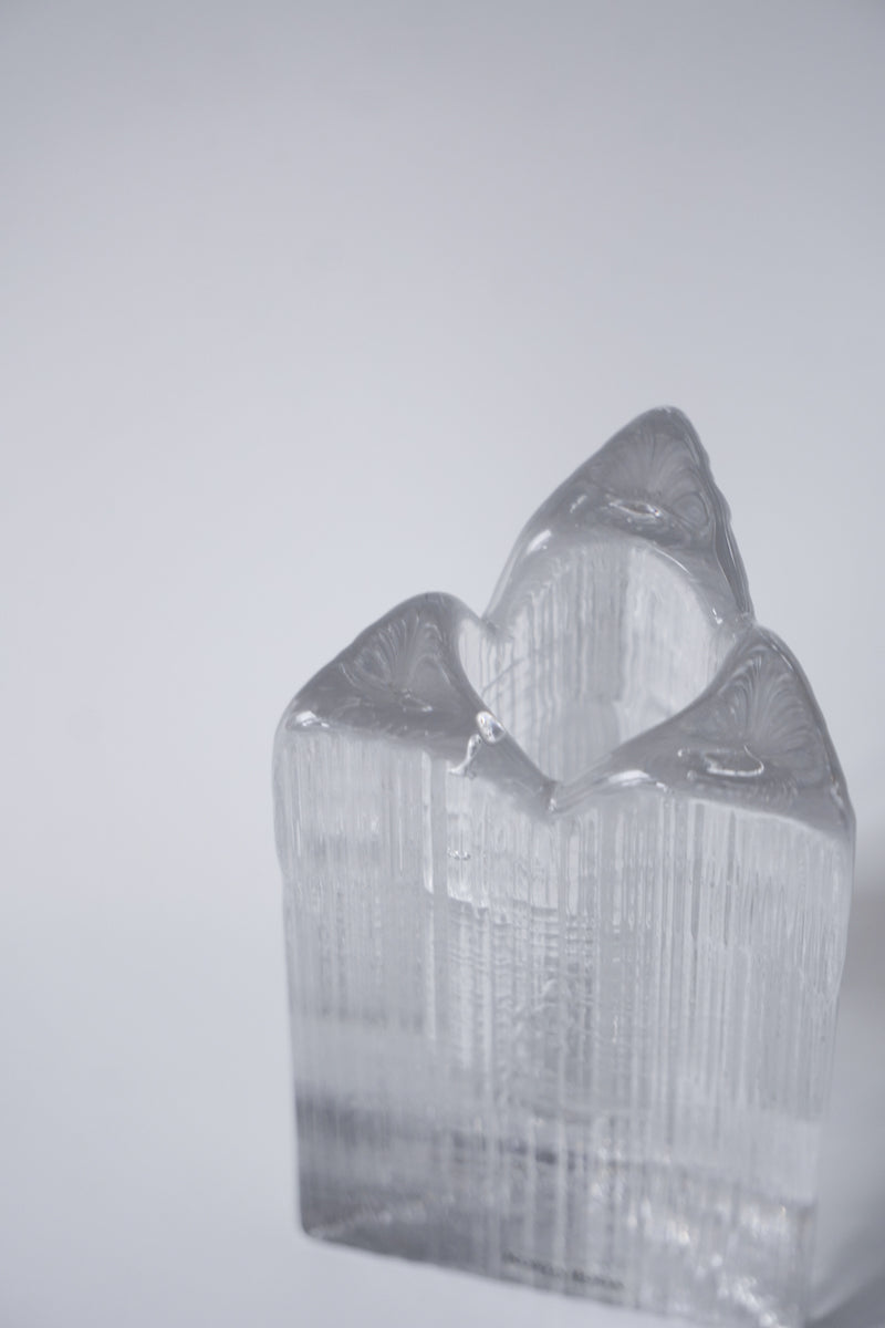 Kosta Boda社<br>ガラス フラワーベース<br>Sweden <br>bob's box - ヴィンテージ SHARK ATTACK