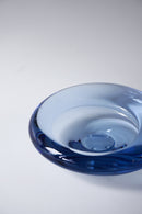 Holmegaard社 , Per Lütken<br>ガラストレイ<br>1960-70's , Denmark<br> cerote antiques - ヴィンテージ SHARK ATTACK