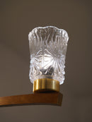 3灯 ガラスシャンデリア/ペンダントランプ <br> cerote antiques - ヴィンテージ SHARK ATTACK