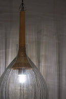 ガラス ペンダントランプ<br>ヴィンテージ <br>大和店、cerote antiques - ヴィンテージ SHARK ATTACK