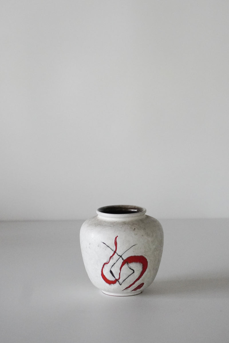 Jasba Keramik <br>セラミック フラワーベース <br>bob's box - ヴィンテージ SHARK ATTACK