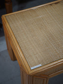 ラタンローテーブル<br> 大和店 - ヴィンテージ SHARK ATTACK