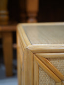 ラタンローテーブル<br> 大和店 - ヴィンテージ SHARK ATTACK