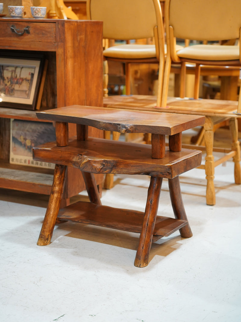 オークウッドサイドテーブル<br> 大和店 - ヴィンテージ SHARK ATTACK