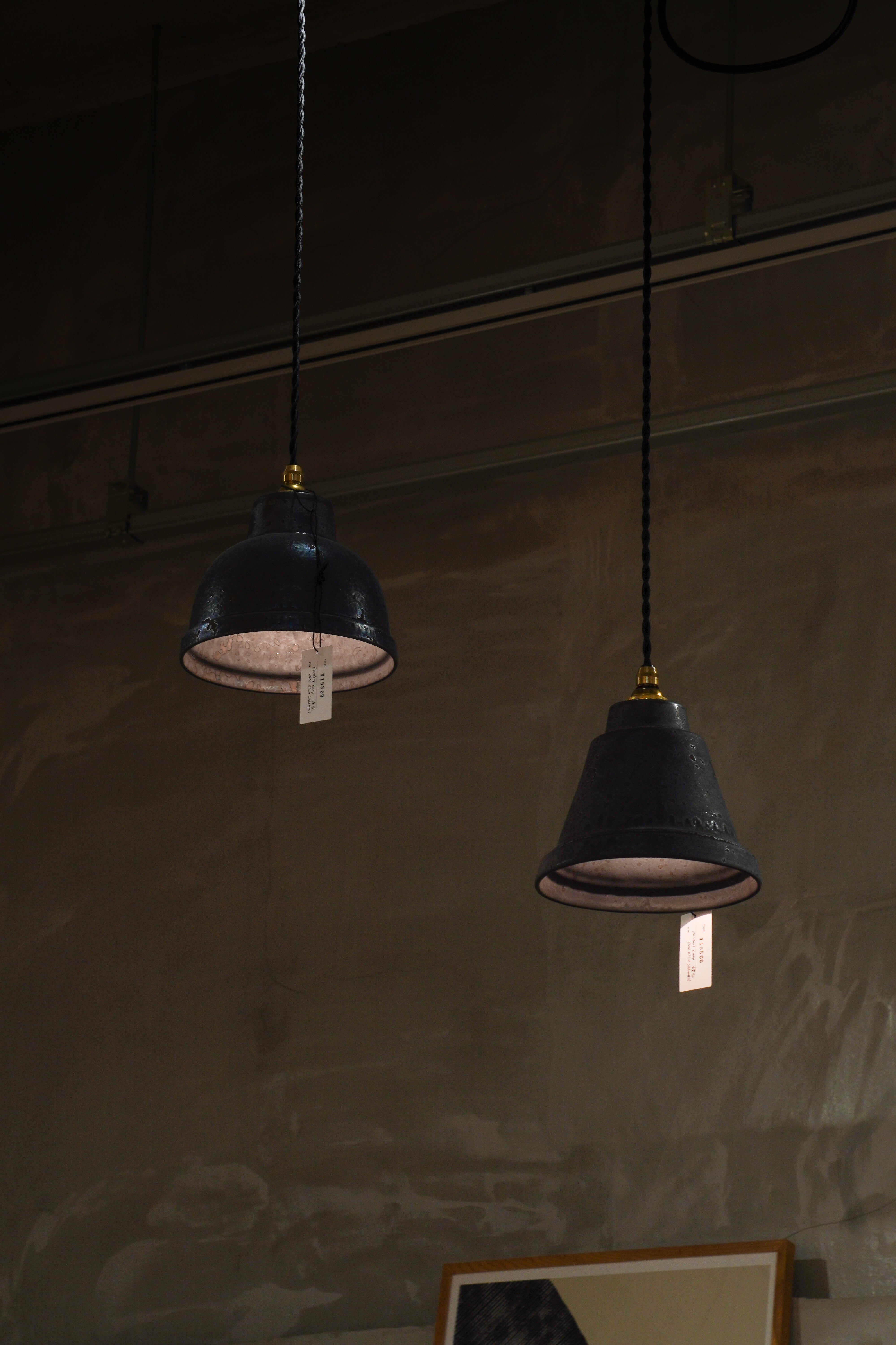 ONE KILN CERAMICS<br>CEILING LAMP 丸型<br>reload店・大阪店 - ヴィンテージ SHARK ATTACK