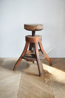 ウッド スツール<br>ヴィンテージ<br>cerote antiques - ヴィンテージ SHARK ATTACK