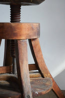 ウッド スツール<br>ヴィンテージ<br>cerote antiques - ヴィンテージ SHARK ATTACK