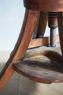 ウッド スツール<br>ヴィンテージ<br>cerote antiques - ヴィンテージ SHARK ATTACK