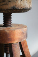 ウッド スツール<br>ヴィンテージ<br>cerote antiques - ヴィンテージ SHARK ATTACK