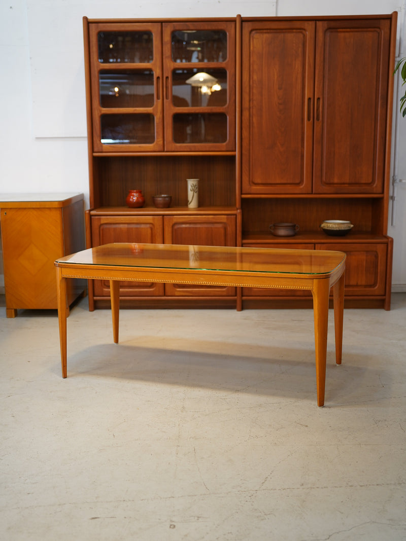 ガラストップ ローテーブル<br> 大和店 - ヴィンテージ SHARK ATTACK