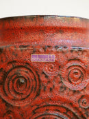 Scheurich 282-48 "Jura" <br> セラミックフラワーベース <br> 1970's West Germany <br> 大和店