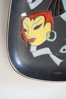 Ruscha "Masken" セラミック ウォールアート<br>ヴィンテージ<br>大和店 - ヴィンテージ SHARK ATTACK