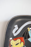 Ruscha "Masken" セラミック ウォールアート<br>ヴィンテージ<br>大和店 - ヴィンテージ SHARK ATTACK