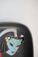 Ruscha "Masken" セラミック ウォールアート<br>ヴィンテージ<br>大和店 - ヴィンテージ SHARK ATTACK