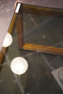 チークウッド ガラスローテーブル <br> 大和店 - ヴィンテージ SHARK ATTACK