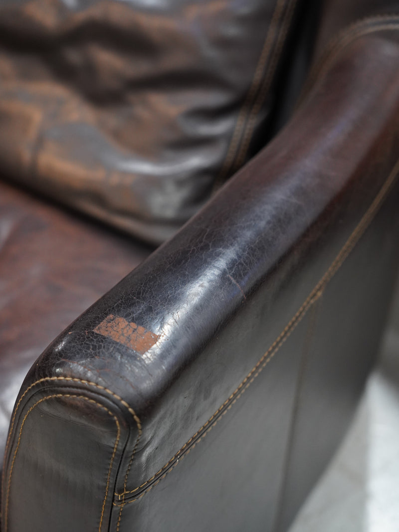 レザー 1シーターソファ <br>大和店 - ヴィンテージ SHARK ATTACK