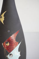 ハンドメイド セラミック フラワーベース<br>大和店 - ヴィンテージ SHARK ATTACK