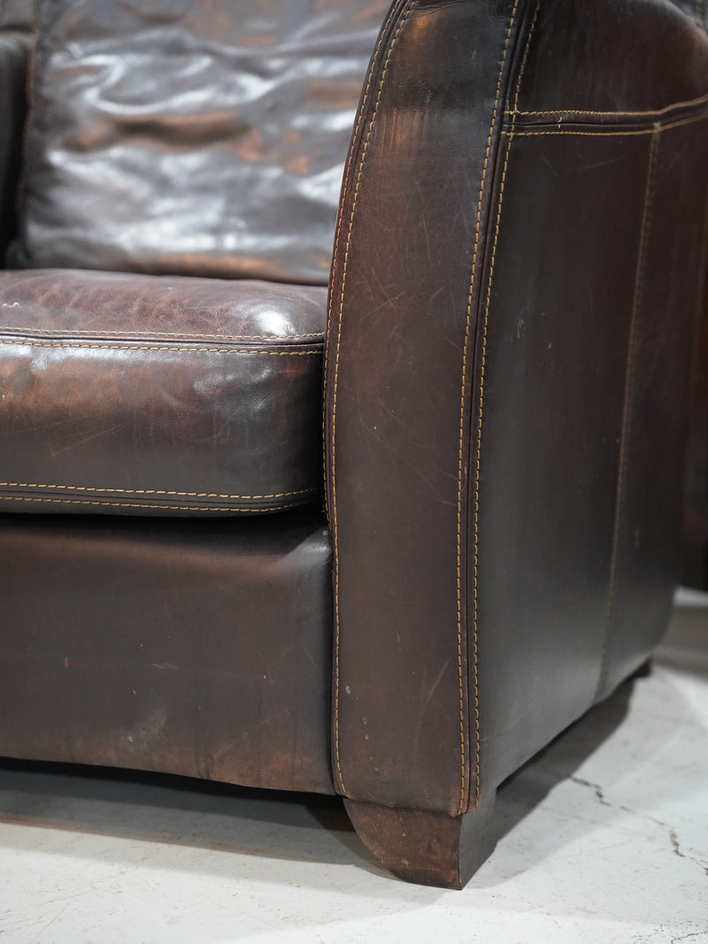 レザー 1シーターソファ <br>大和店 - ヴィンテージ SHARK ATTACK