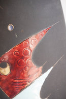 ハンドメイド セラミック フラワーベース<br>大和店 - ヴィンテージ SHARK ATTACK