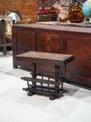 タイルトップサイドテーブル/マガジンラック <br>TAMAGAWA BASE - ヴィンテージ SHARK ATTACK